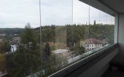 Balkonové fólie na sklo 1